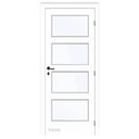 Thys - S10 te verven glas 4 paneel (tubespaan) 