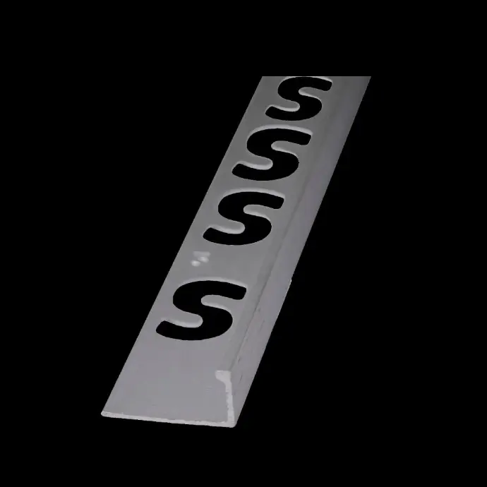 Substrat - Vierkante randlijsten alu 10mmx250cm (15767)