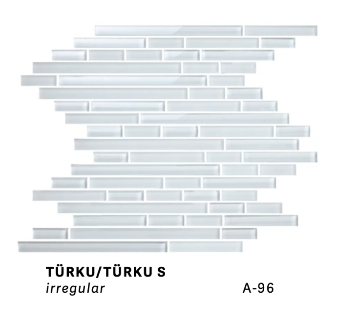 Aquacolor crystal - Turku/turku S irregula 23x23x8mm