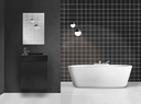 Aloni - Wc meubel MK-40 ZWART