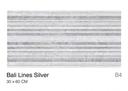 Belmar - Bali lines silver 30x60cm (1,08m²/pak)