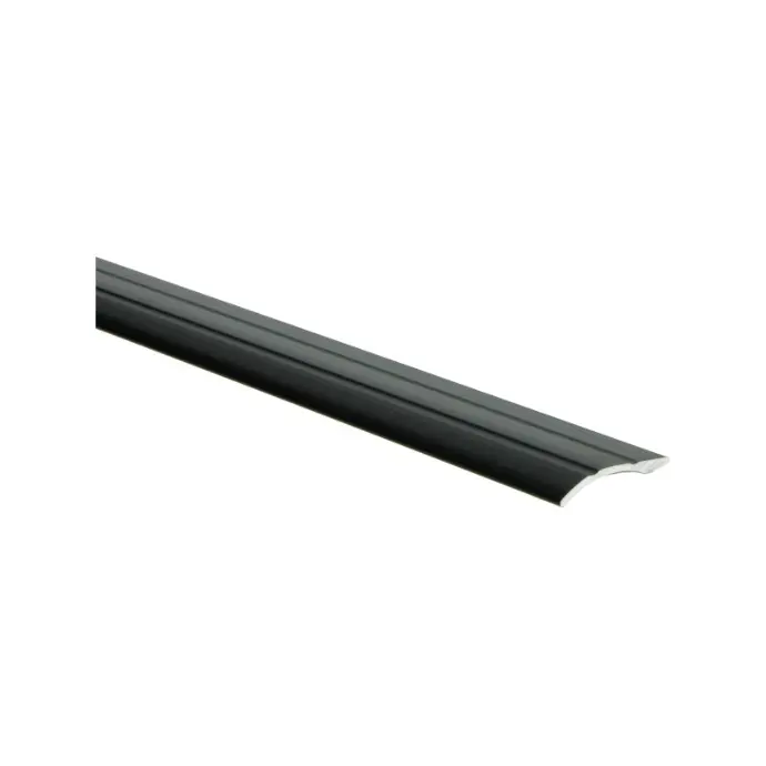 Ppc - Overgangsprofiel zelfklevend 0-20 mm zwart 1m (50332)