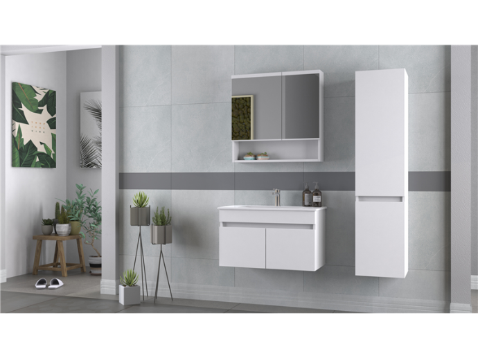 Biani - Badmeubel Dalyan 80cm (WHITE)