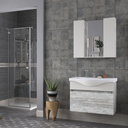 Biani - Badmeubel selcuk 80cm (KRISTAL)