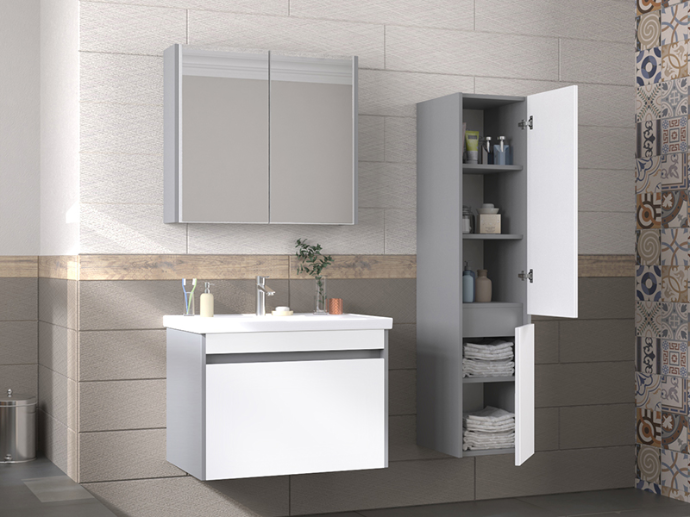 Biani - Badmeubel konak 80cm (GREY)