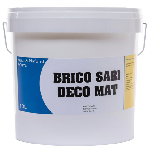 Bricosari - Mur & plafond (Mat) 10L