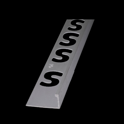 Substrat - Vierkante randlijsten alu 11x250cm (17095)