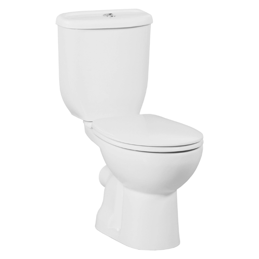 Creavit - Sedef staande Toilet - bidet sproeier -p-trap - wit (SD310)