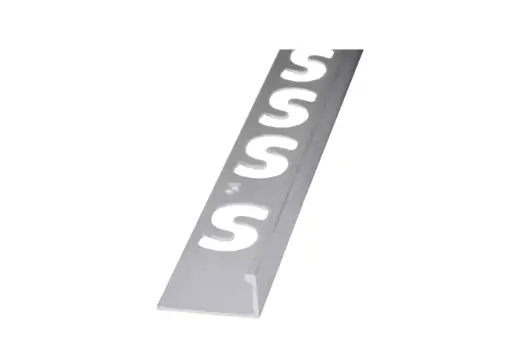 Substrat - Rechthoekige profiel, Wit gecoat 10x250cm (17172)