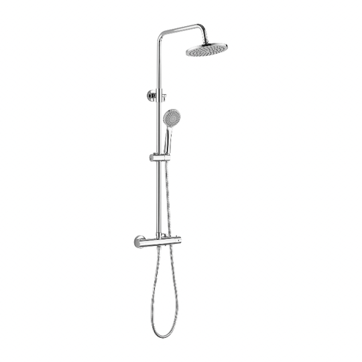 Aloni - Thermostatische regendouche optima rondo chroom (OPT1)