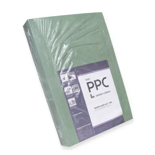 Ppc - groene ondervloerplaat 7 mm (10,03m²/pak