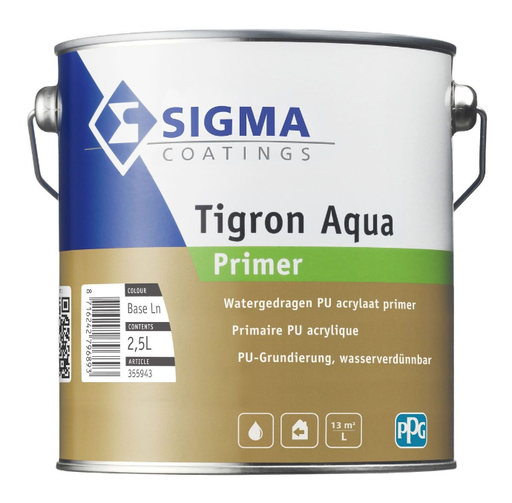 Sigma - Tigron aqua primer 2,5L (WIT)