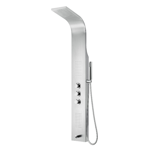 Aloni - Thermostatische douchepaneel chroom (ZLC-101)