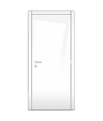 Thys - Concept S60 platina wit glanzend (honingraat) 83cm x 201,5cm