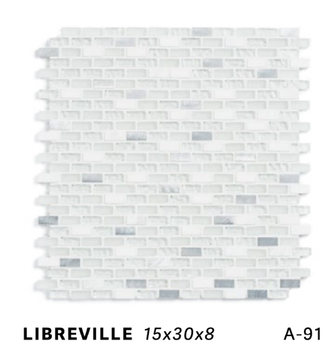 Aquacolor crystal - Libreville 15x30x8mm