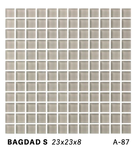 Aquacolor crystal - Bagdad S 23x23x8mm