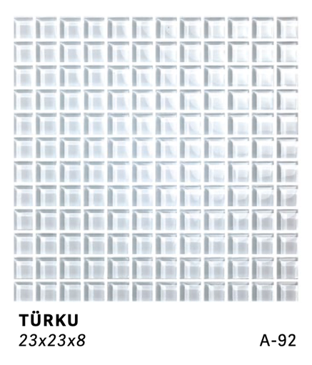 Aquacolor crystal - Turku 23x23x8mm