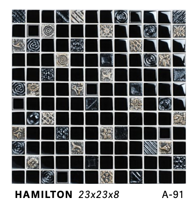 Aquacolor crystal - Hamilton 23x23x8mm