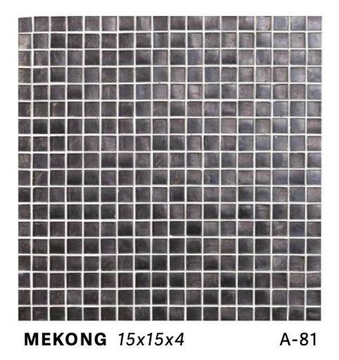 Aquacolor crystal - Mekong 15x15x4mm