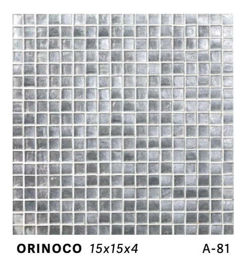 Aquacolor crystal - Orinoco 15x15x4mm