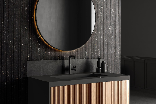Maestro latt - Black marble 277x30cm 2stuks (1,66m2/pak)