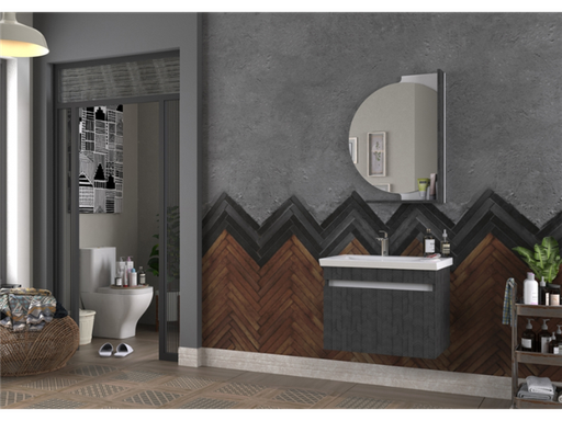 Biani - Badmeubel york 70cm (CASTLE GREY)