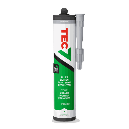 Tec7 grijs (RAL 7004) - patroon 310ml