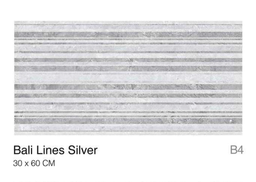 Belmar - Bali lines silver 30x60cm (1,08m²/pak)