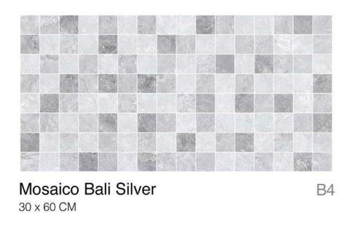 Belmar - Mosaico Bali silver 30x60cm (1,08m²/pak)