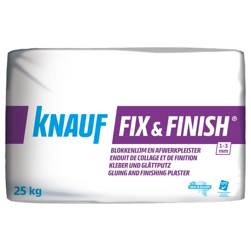 Knauf - Fix & Finish 25kg (40st/pallet)