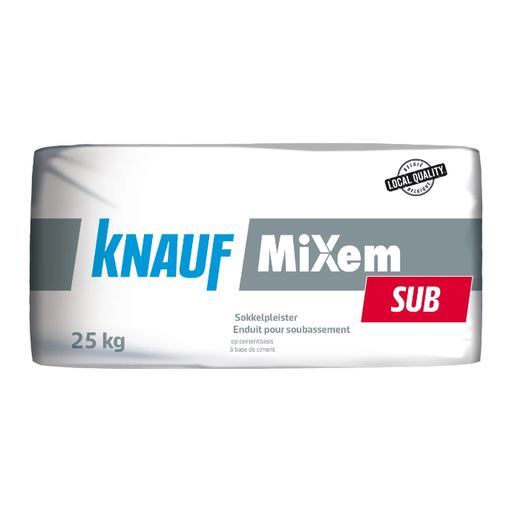 Knauf - MiXem Sub 25kg (48st/pallet)