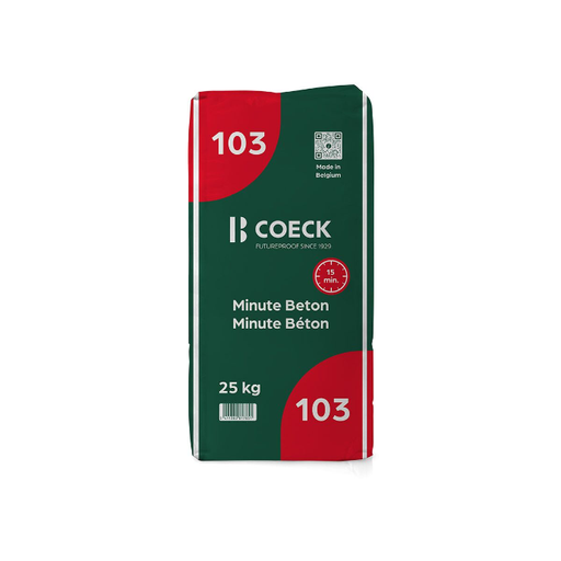 Coeck - Minute beton 25kg (48st/pallet) 103