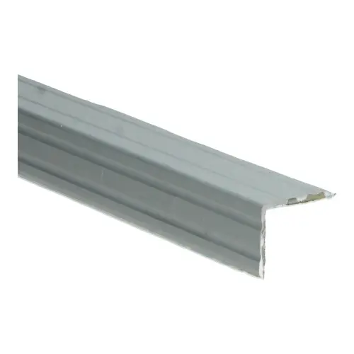 Ppc - Duo-hoeklijn zelfkl. 24,5 x 30mm zilver geborsteld (69408)