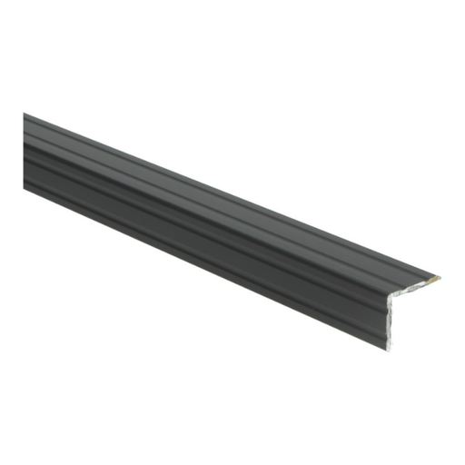 Ppc - Duo-hoeklijn zelfkl. 24,5 x 30 mm zwart (69465)
