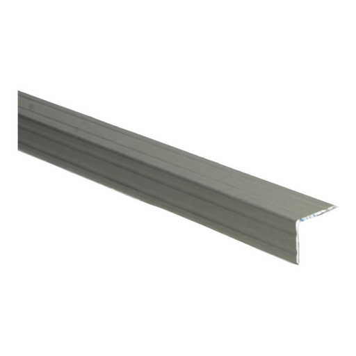 Ppc - Duo-hoeklijn zelfkl. 24,5 x 30 mm RVS geborsteld (69457)