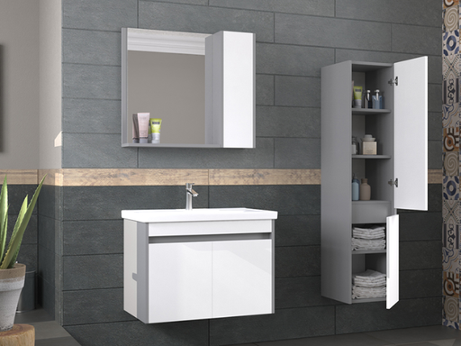 Biani - Badmeubel foca 80cm (MAT GREY)