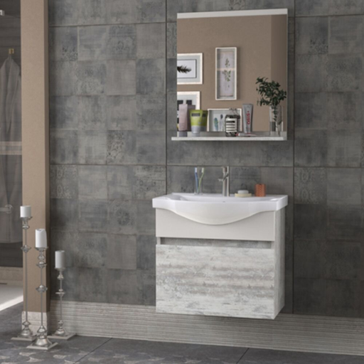 Biani - Badmeubel selcuk 65cm (KRISTAL)