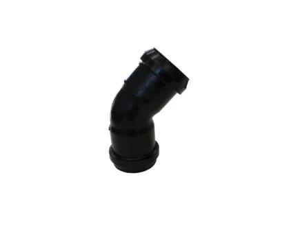 Scala - Bocht sanitair PP 40° zwart 45° VV