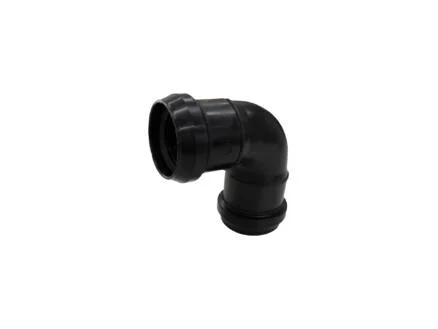 Scala - Bocht sanitair PP 40° zwart 90° VV